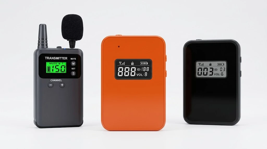 YingMi 008E transmitter and receiver with long-life battery design YingMi 008E transmitter and receiver with long-life battery design